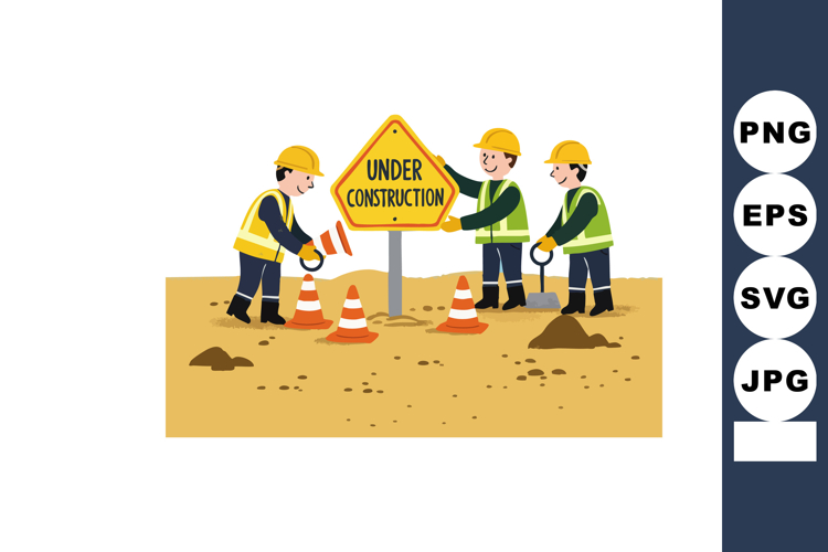  Under Construction Sign Image 3