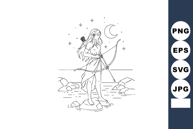 Female Clipart Image 10