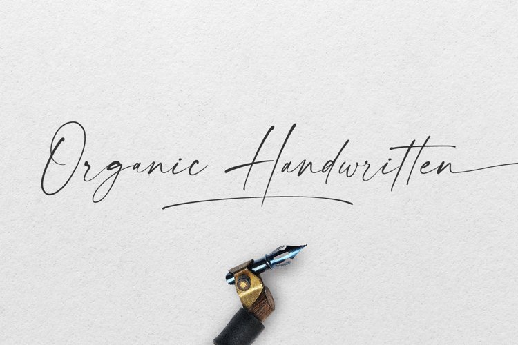 modernline | handwritten font