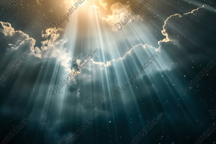 Divine Light Background Wallpaper example image 1