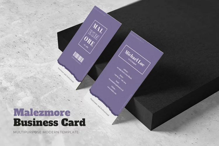 Malezmore Business Card