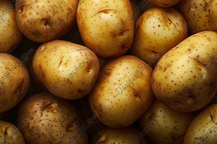 Yukon Gold Potato Background Wallpaper