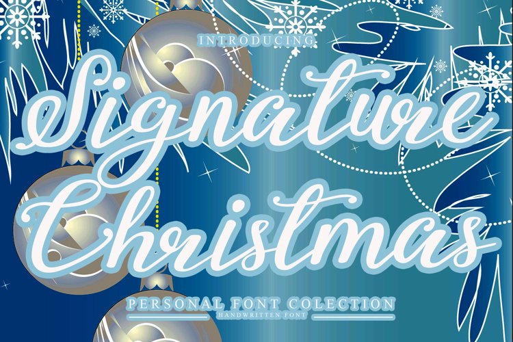 Signature Christmas example image 1