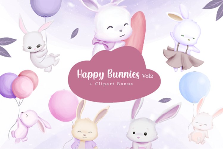 Happy Bunnies Vol.2 example image 1