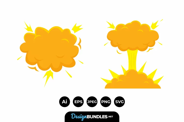 Explosion Effect Illustrations