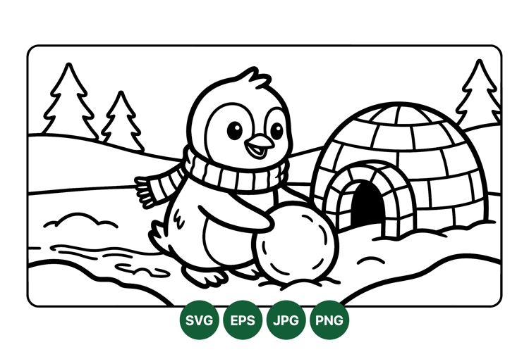 Snow Illustration Image 19