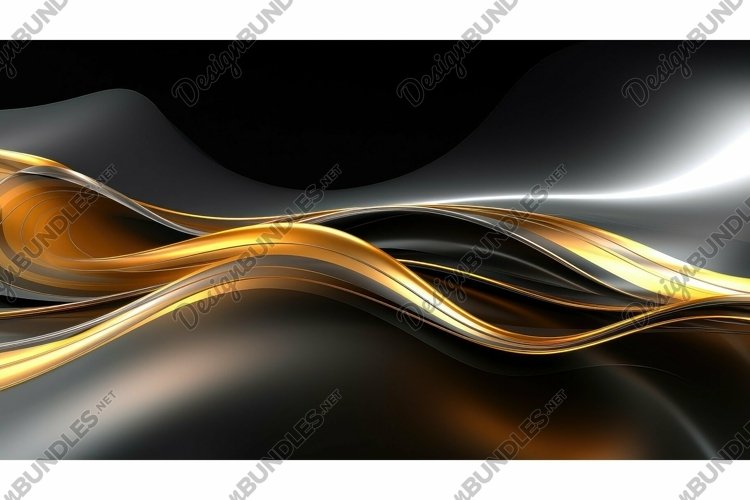 abstract wavy dynamic background example image 1