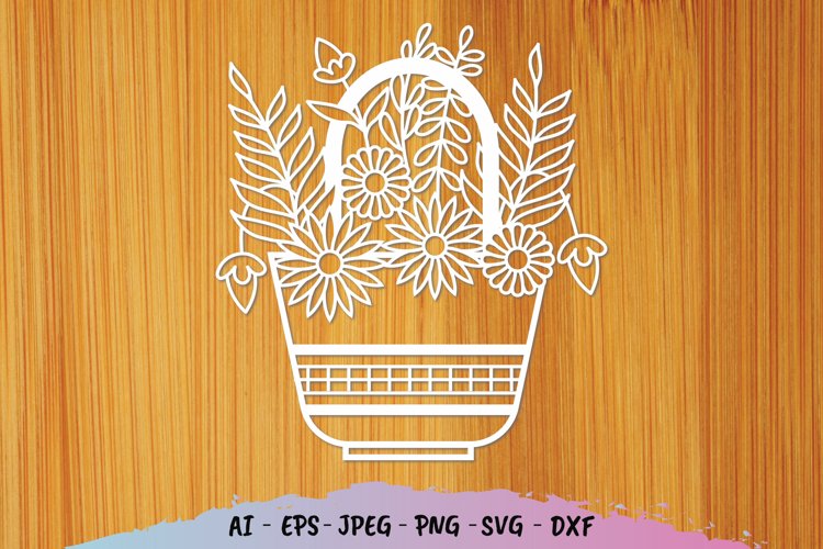 Paper Flowers Svg Image 23
