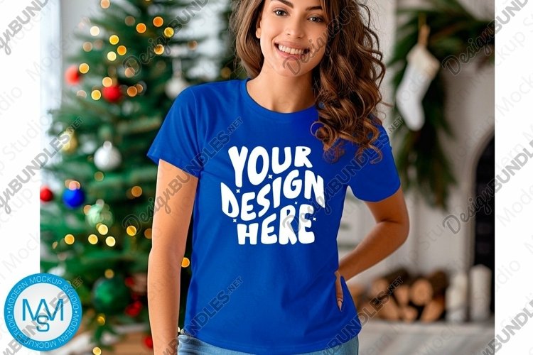 White Tshirt Mockup Image 10