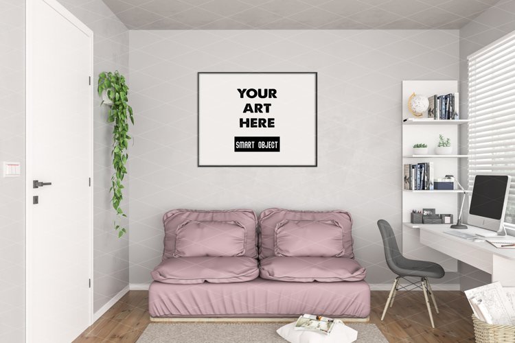 Art Wall Mockup Image 22
