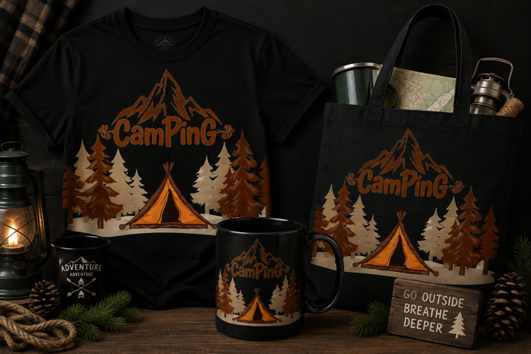 Camping PNG, Mountain Tent Outdoor Adventure Design