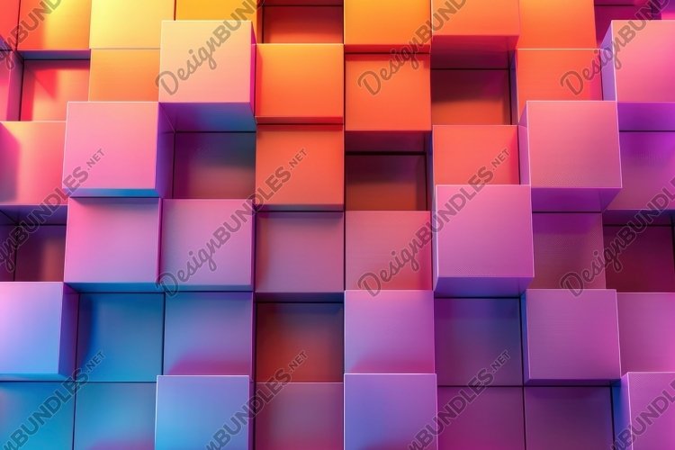 Cubes Clipart Image 12