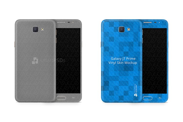 Samsung Galaxy J7 Prime Vinyl Skin Design Mockup 2016 example image 1