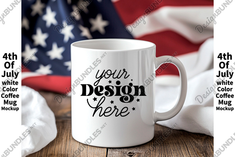 White Tshirt Mockup Image 14