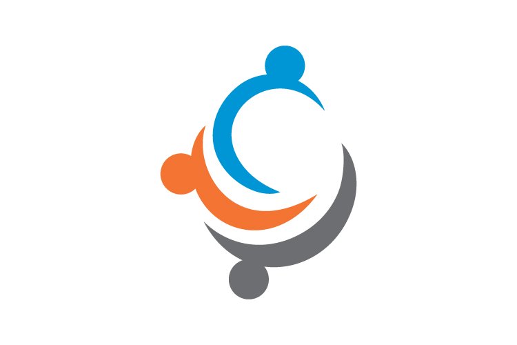People group logo template vector - Eps 10 example image 1