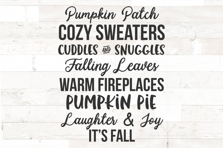 Fall Sign | Pumpkin Patch Cozy Sweaters It's Fall example image 1