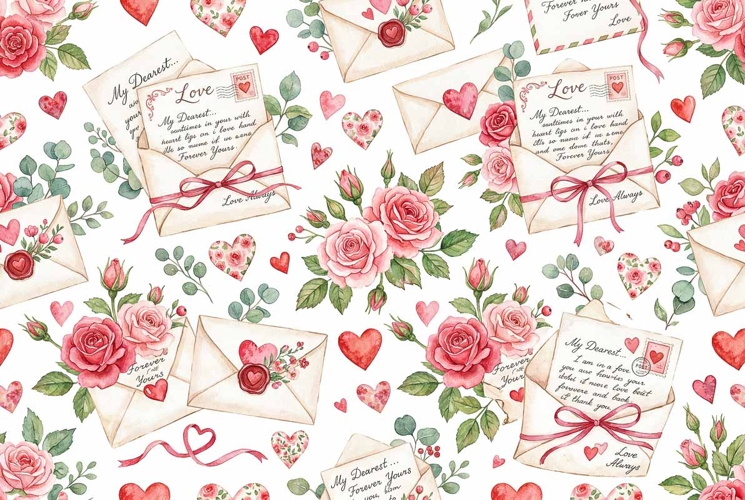 Floral Seamless Pattern Image 22