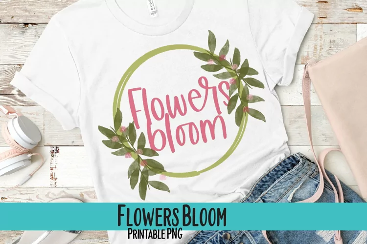 Flowers Bloom Sublimation PNG