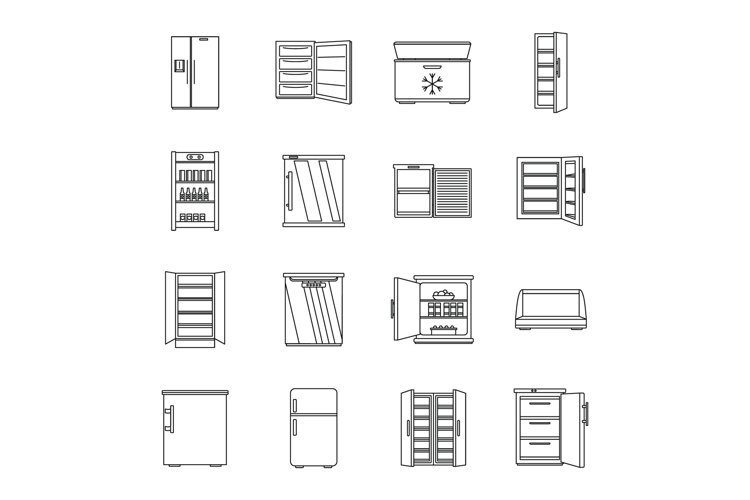 Refrigerator Clipart Image 21