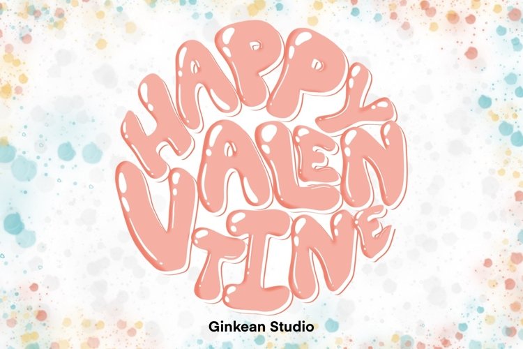 Happy valentine cute clipart example image 1