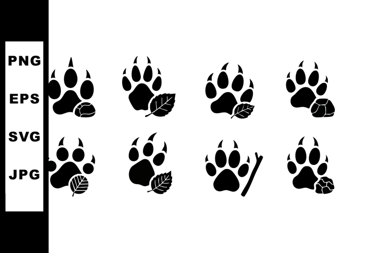 Bear Paw Clipart Image 15