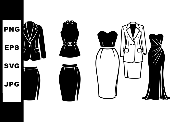 Dresses Clipart Image 8