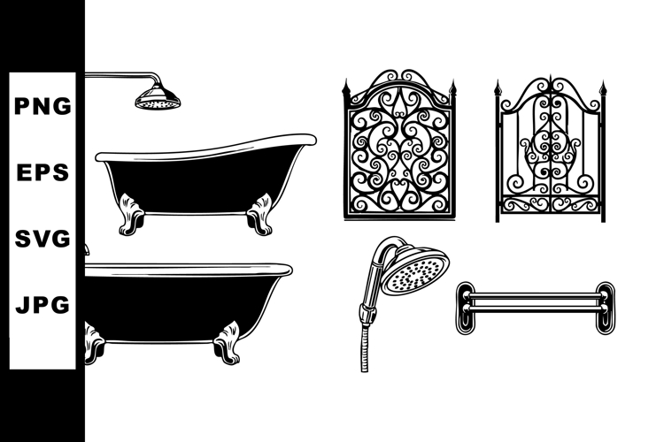 Bathtub Clipart