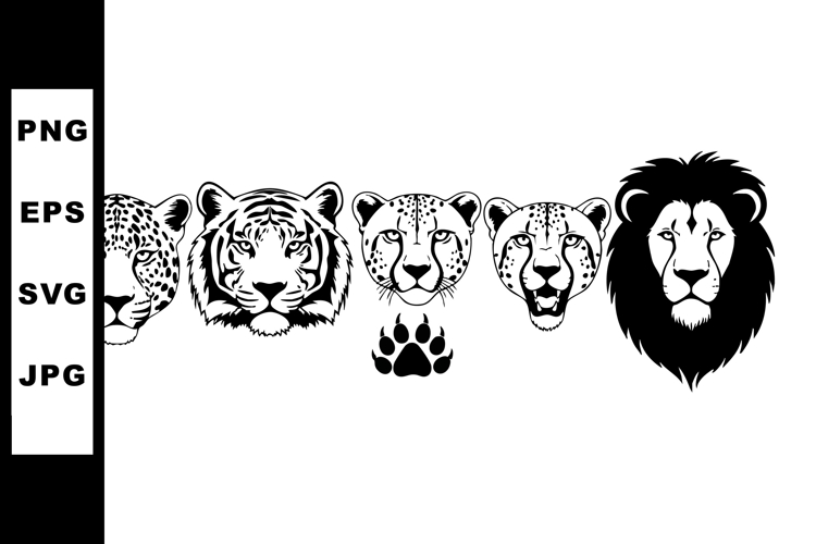 Tiger Head Clipart Image 10