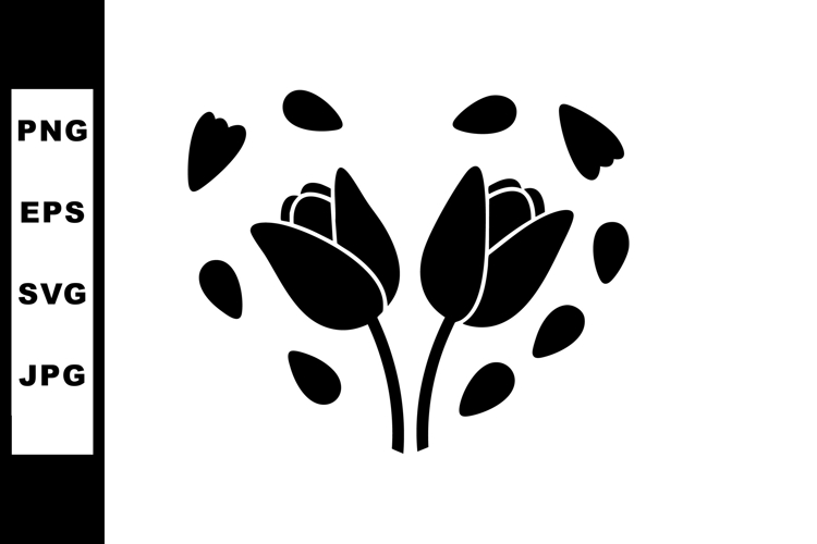 Flower Silhouette Image 8