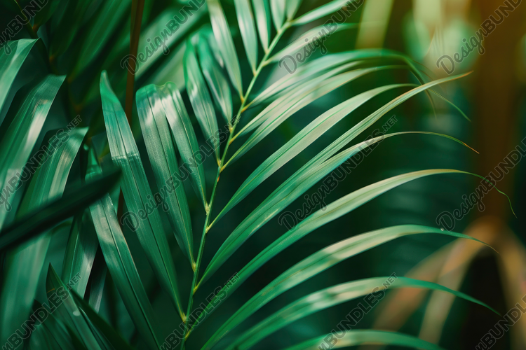 Palm Branch Background Wallpaper