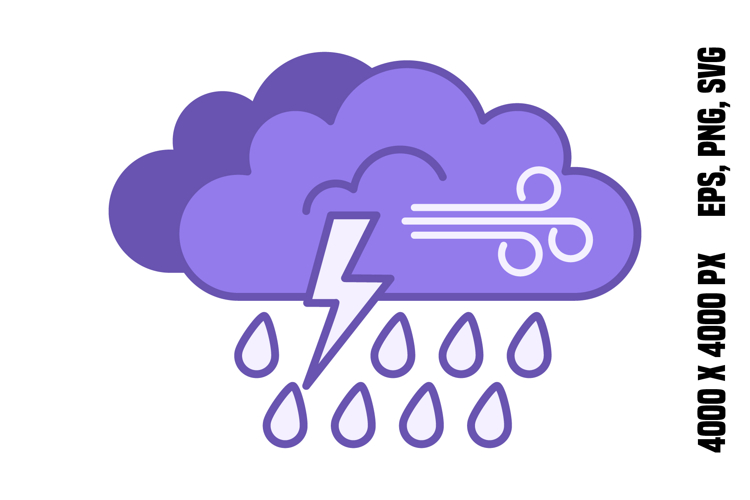 Purple Storm Icon