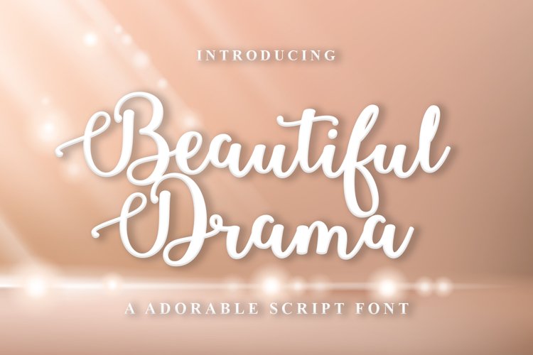 Beautiful Drama example image 1