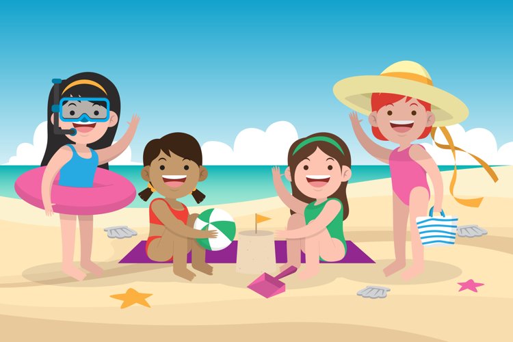 Summer Fun Clipart Image 2