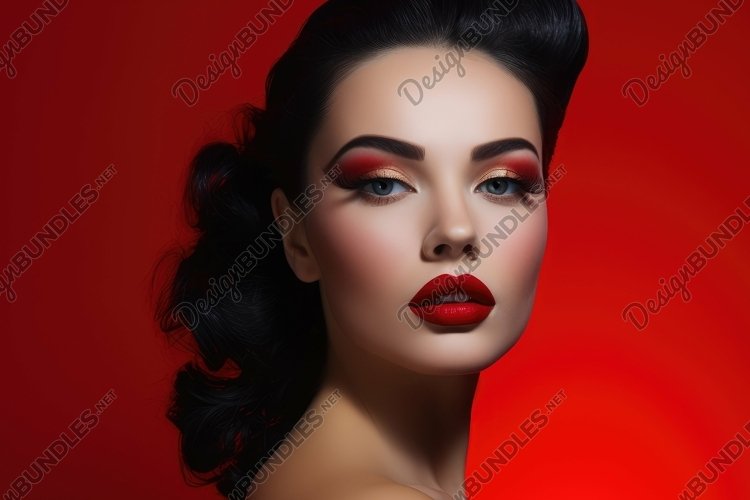 Girl Beauty Model Background Wallpaper example image 1