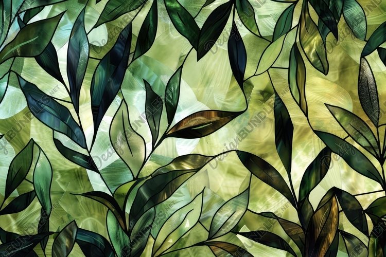 Stained Glass Texture Image 7