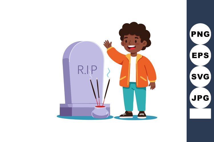 Tombstone Clipart Image 5