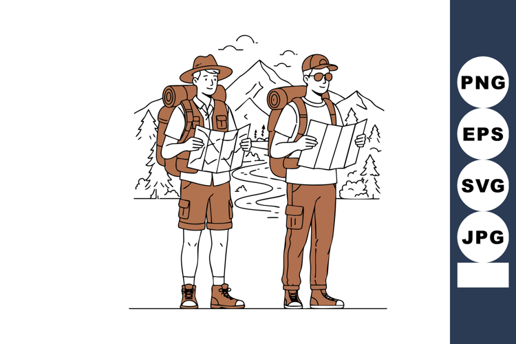 Map Clipart Image 6