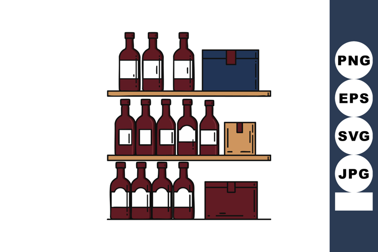 Wine Clipart Image 9