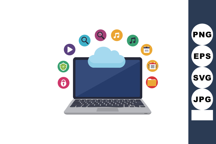 Laptop Clipart Image 5