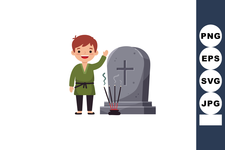 Tombstone Clipart Image 4