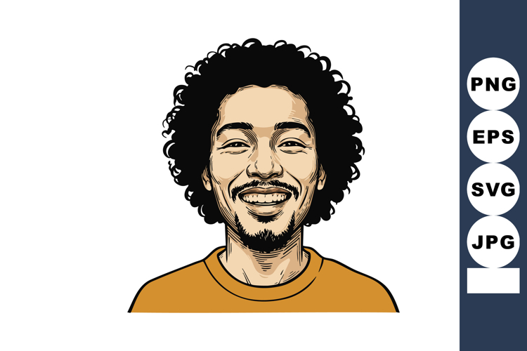 Hair Vector Image 8
