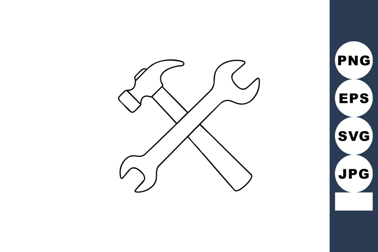 Wrench Clipart Image 15