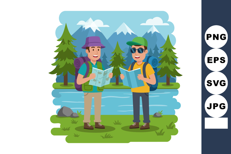 Pine Trees Clipart Image 3