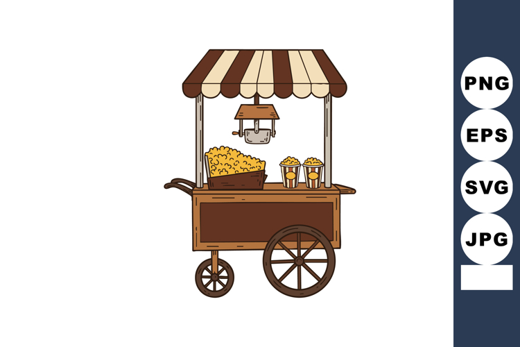 Popcorn Clipart Image 24