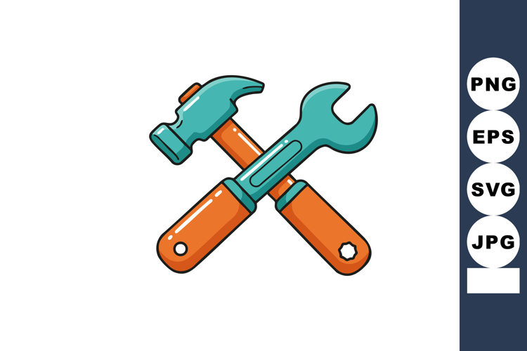 Wrench Clipart Image 17