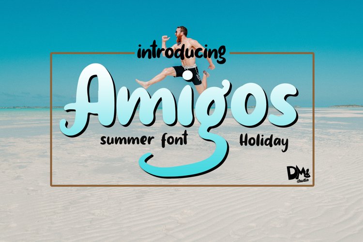 Amigos - Summer Font example image 1