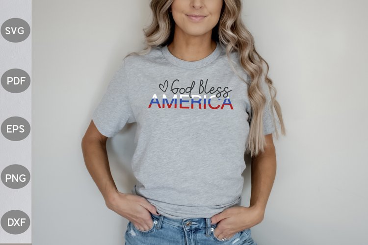 God Bless America Svg Image 11