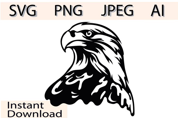 Eagle Svg/Png/Jpg/Ai/Vector birds/Patriotic eagle