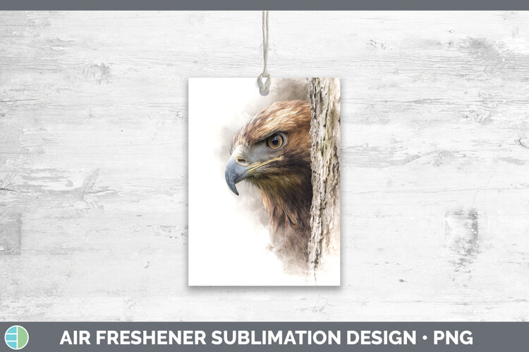 GorgeousEagle Tree Peek Air Freshener design.
