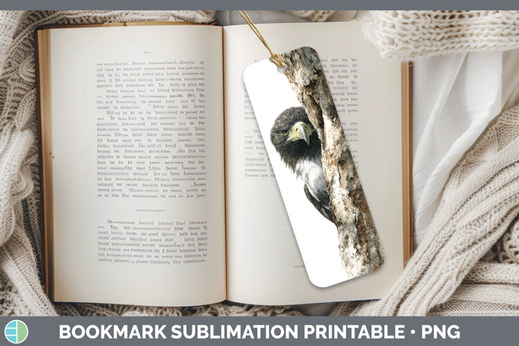 GorgeousEagle Tree Peek Bookmark design.